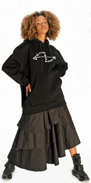 SKIRT NERO-10179