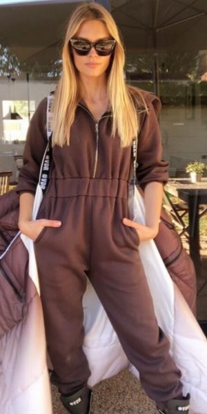 OVERALL MARRONE