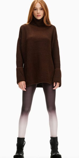 LEGGINGG MARRONE-BEIGE