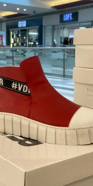 SHOES-RED APPLE ANKLE BOOTS