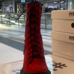 SHOES-DAVIDSON SHOES ROSSO