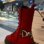 SHOES-DAVIDSON SHOES ROSSO
